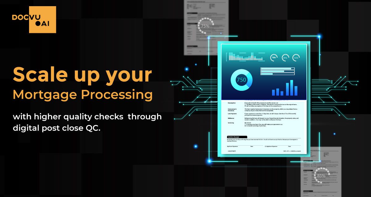 Scale up your mortgage processing with higher quality checks through digital post close QC