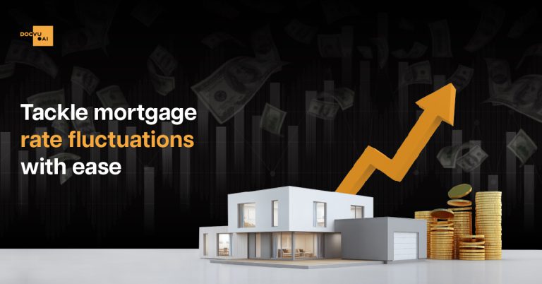 Docvu AI Article Tackle Mortgage Rate Fluctuations